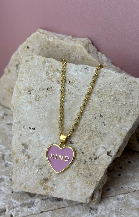 'Kind' Heart Necklace
