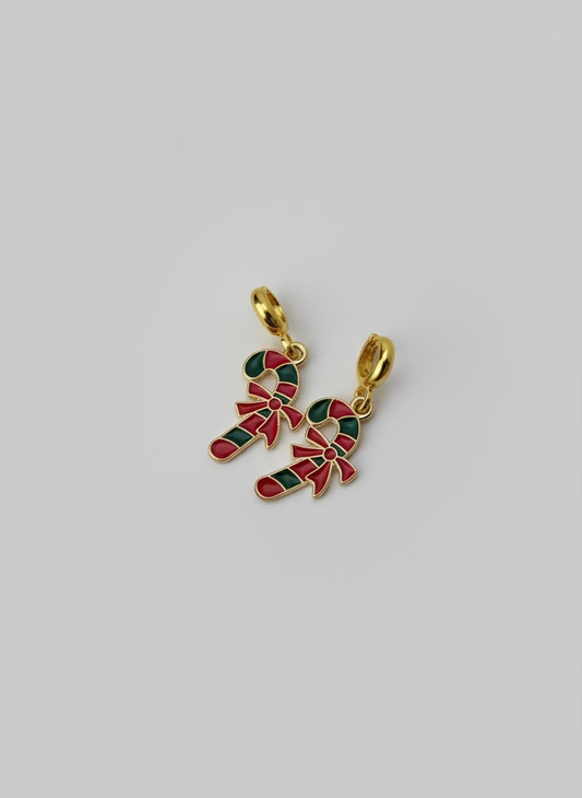 Candy Cane Twist Charm