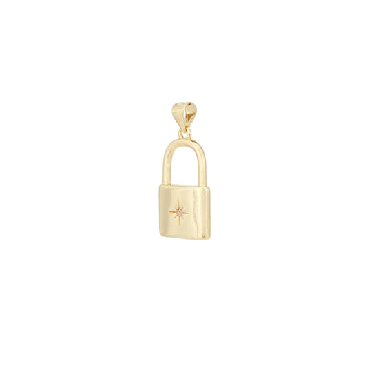 Gold Locket Charm
