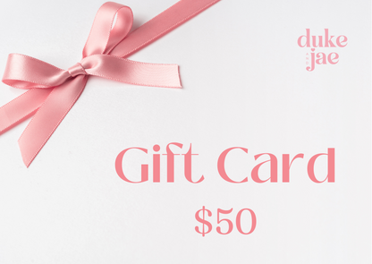 Duke and Jae Gift Card