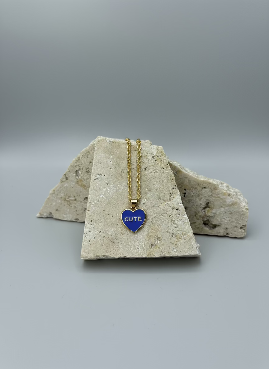 'Cute' Heart Necklace