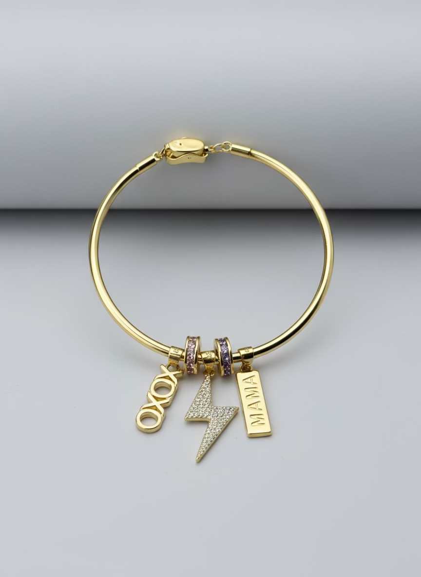 The Zyra Stack Bangle