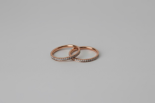 Eterna Rosé Crystal Ring