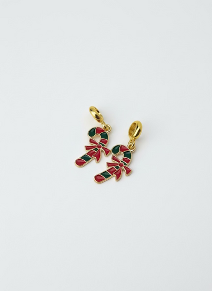 Candy Cane Twist Charm