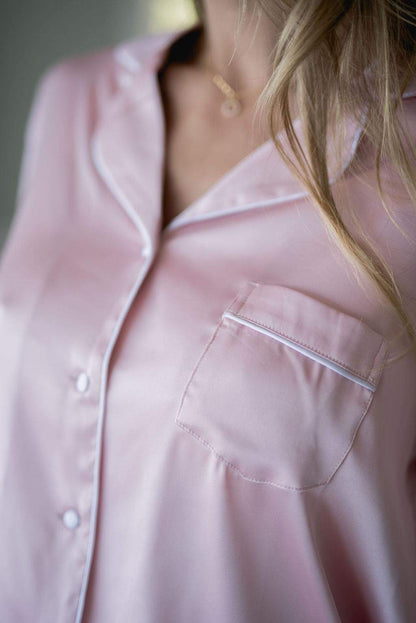 Pink Summer - Short Sleeve Top And Shorts