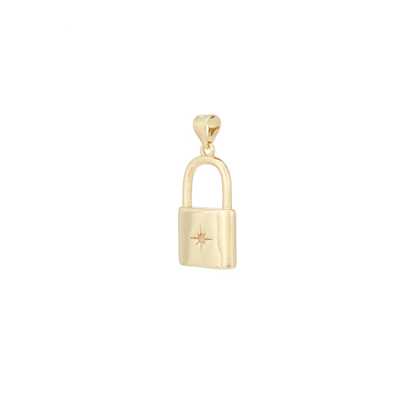 Gold Locket Charm