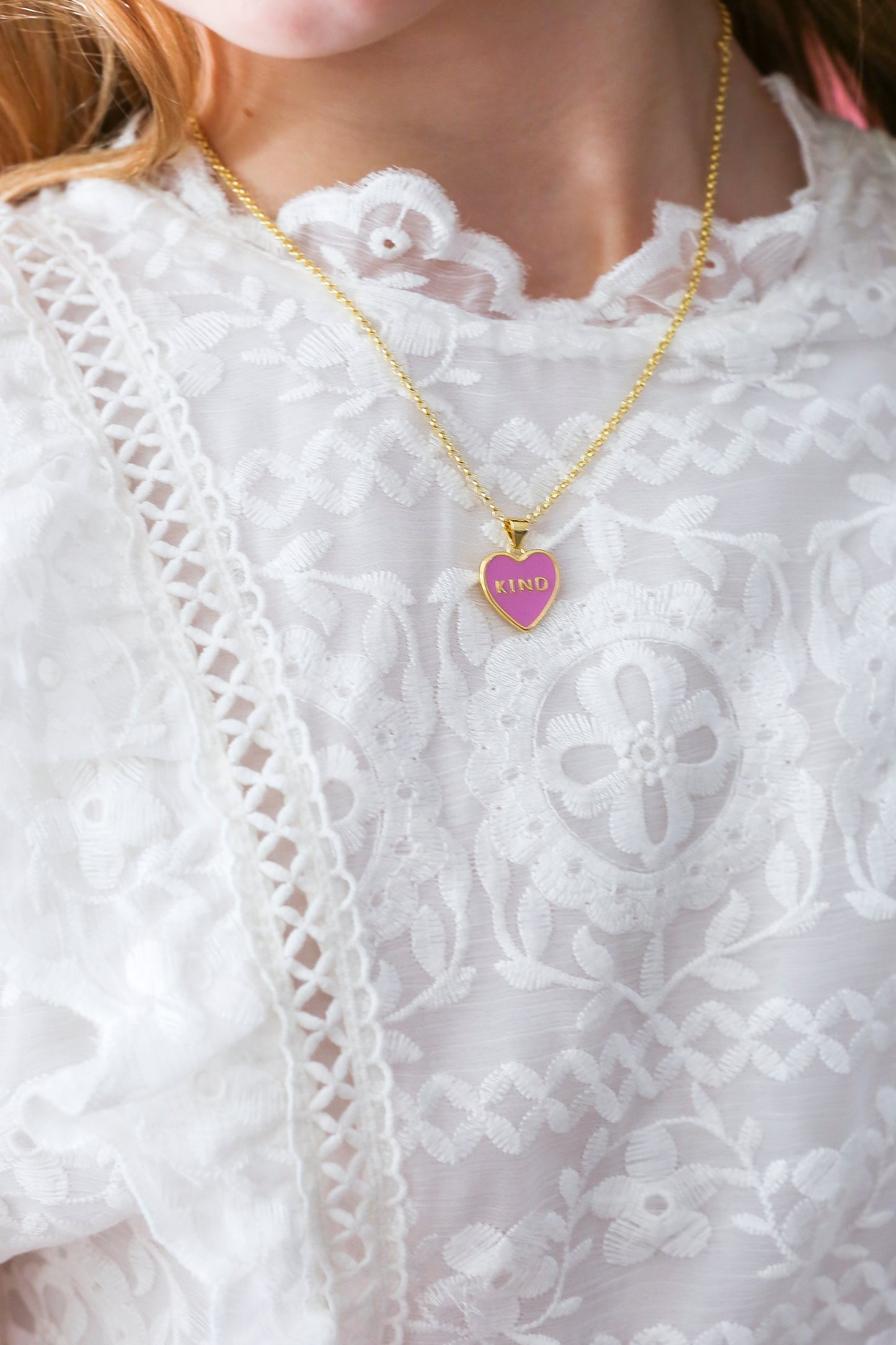 'Kind' Heart Necklace