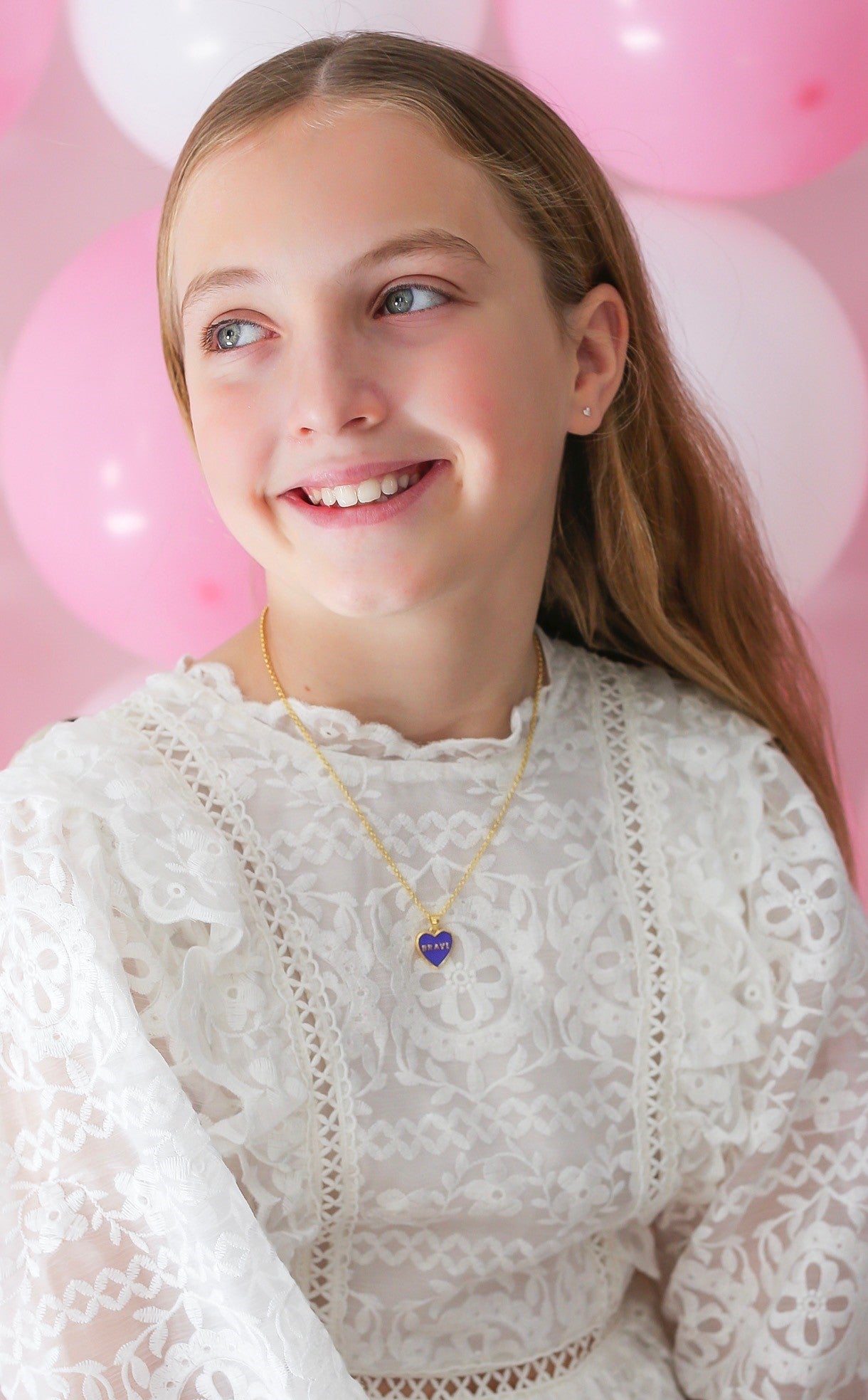 'Brave' Heart Necklace