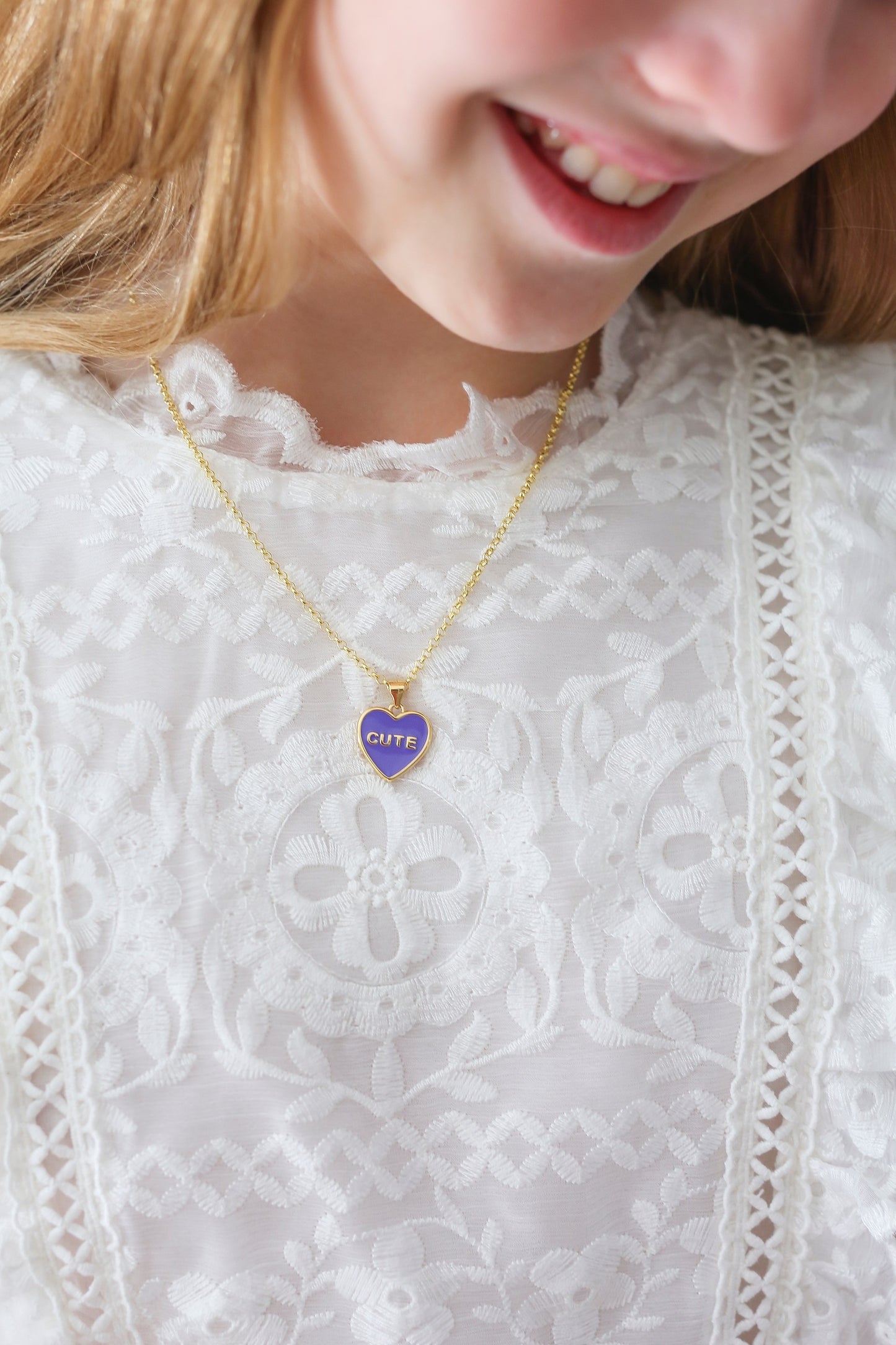 'Cute' Heart Necklace