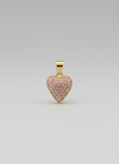 Pink Heart Charm