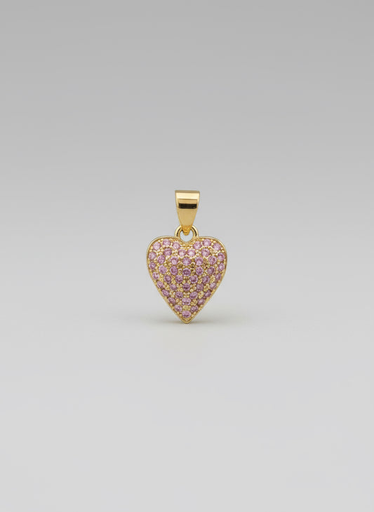Pink Heart Charm
